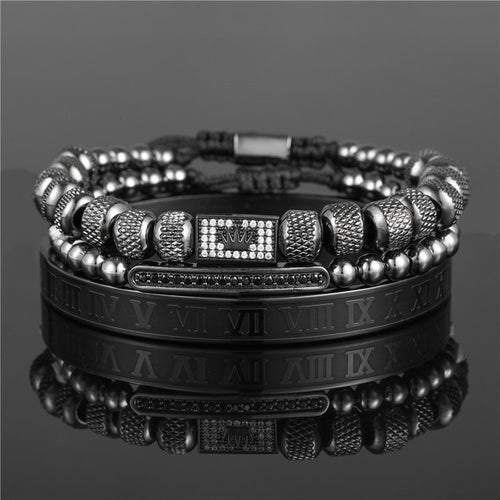 Load image into Gallery viewer, Multicolor option Tri-Stainless Steel Bracelet
