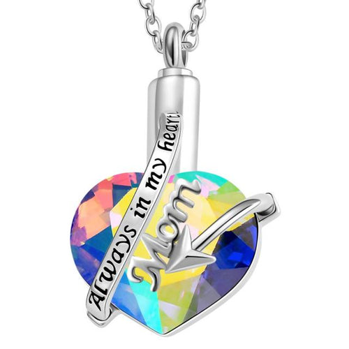 Load image into Gallery viewer, Mom Heart Pendant
